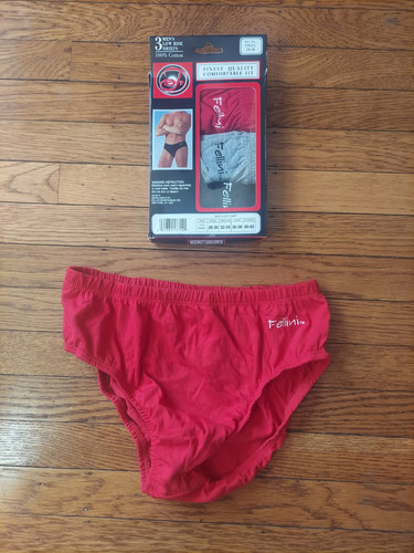 Vintage New Men's Underwear Fellini Briefs Boxer Briefs Sz Small Lot of 3