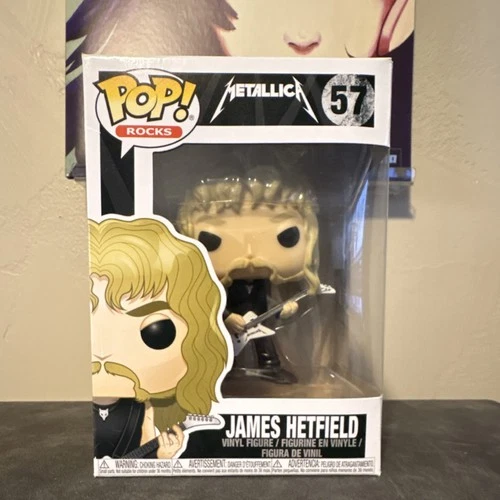 Funko Pop! Rocks Metallica James Hetfield Vinyl Figure #57