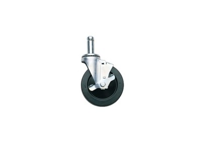 Metro 5MBC - Conductive Swivel Caster, 5' x 1.25', Resilient Wheel Tread,