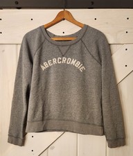 Y2K Abercrombie And Fitch Crewneck Sweatshirt. Size M. Pullover. True Y2K. Gray