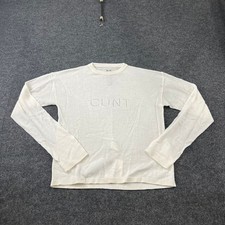 RICK OWENS Cunty Pull T-Shirt Mens Size M Mil...