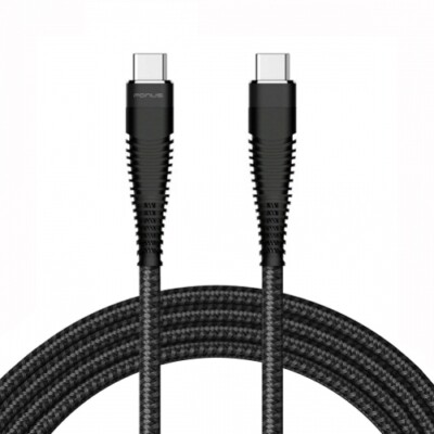 Type-C to USB-C 10ft PD Cable Fast Charger Cord Power Wire for Phones Tablets