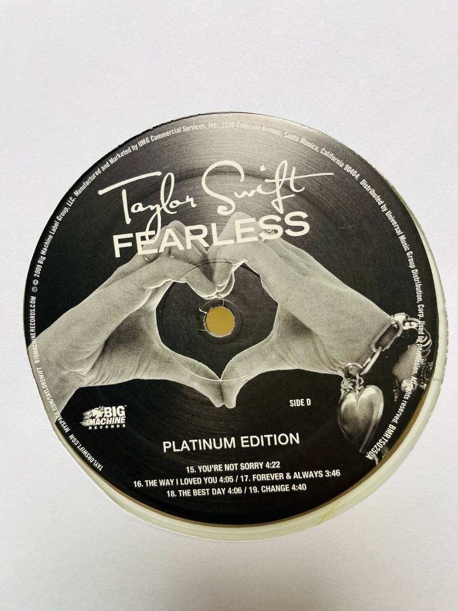 Taylor Swift / Fearless (Platinum Edition) RSD LP Big