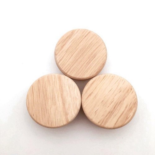 4/8/12pcs Wooden Knob With Screws Wood Pull Knob for Cabinet Drawer Cupboard AU - Picture 13 of 16
