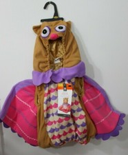 DISFRAZ DE PELUCHE BÚHO 12-24M Infantil Niñas Lindo Animal Halloween Bebé Foto Pájaro NUEVO