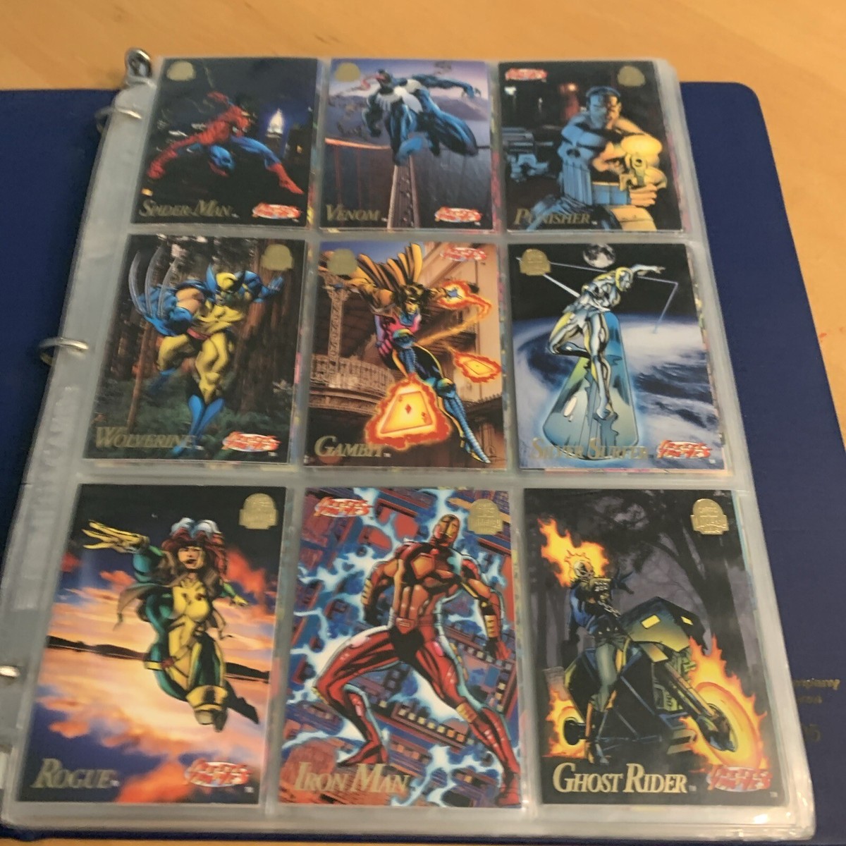 1994 Fleer Marvel Universe Complete 200 Card Set - Wolverine