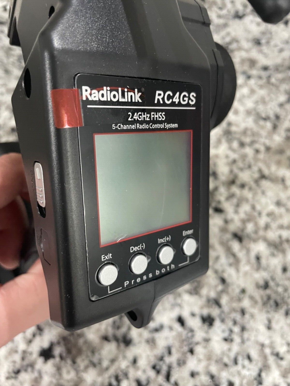 RC4GS V3 5 Channel RC Transmitter and R6FG Gyro Receiver 2.4GHz Surface Remote