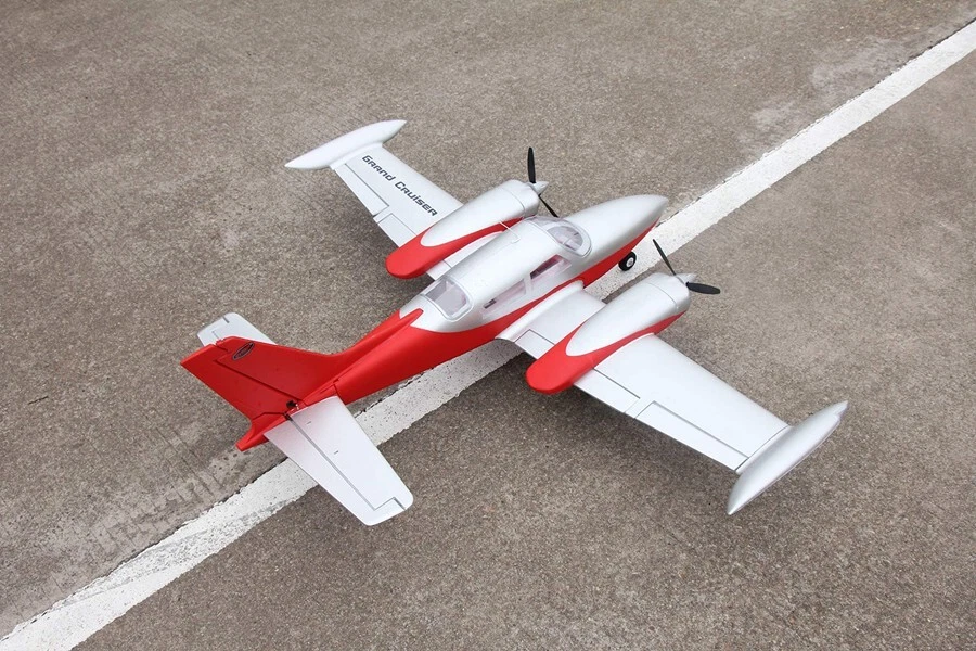 Dynam Cessna 310 Grand Cruiser V2 Red Twin Motor RC Scale Plane 1300mm 51" Wings - Image 2 of 4