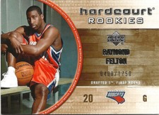 2005-06 Upper Deck Hardcourt Raymond Felton Rookies #110 0400/1750 RC