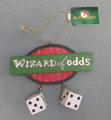 Wizard of Odds Kurt Adler Ornament