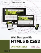 Web Design with HTML & CSS3: Comprehensive (Shelly Cashman Series) by Minnick, 