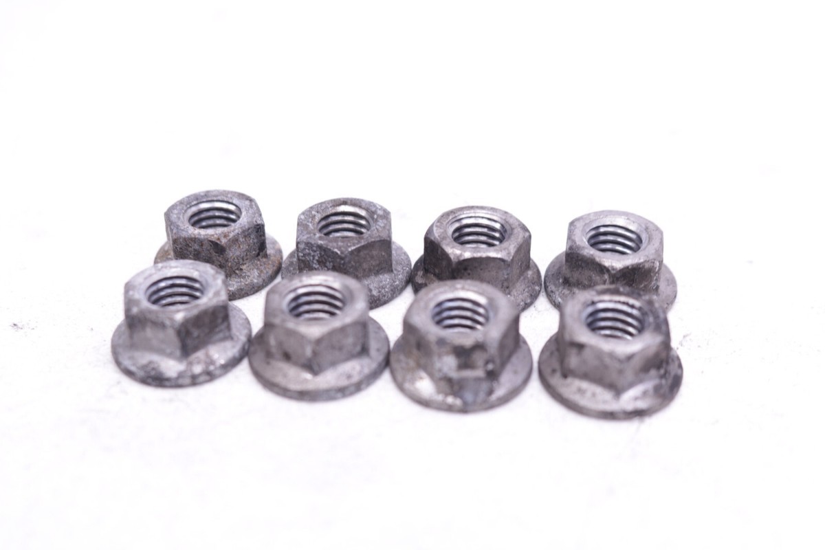 2021 18-21 KAWASAKI NINJA ZX6R 636 600 EXHAUST HEADER NUTS