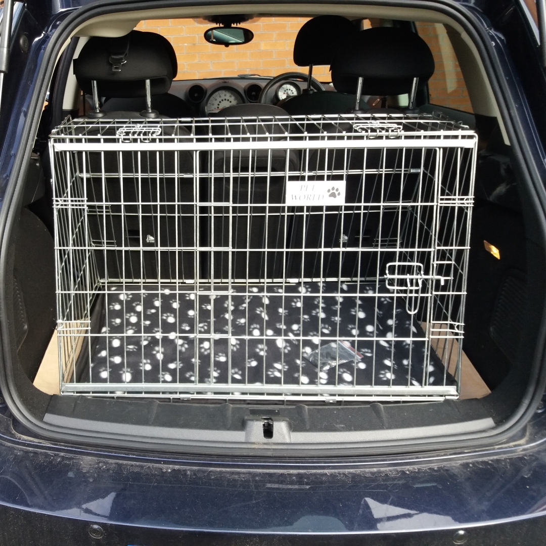 PET WORLD NEW Mini Countryman Sloping car dog puppy crate