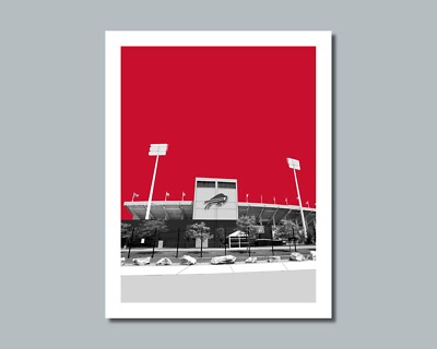 HIGHMARK STADIUM Photo Picture BUFFALO BILLS SKYLINE - 8x10 11x14 16x20 (NTWB2R)