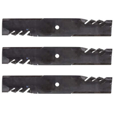 3PK Oregon 596-344 52'' Blade Gator Mulching Lawn Mower for Ferris 5101756 