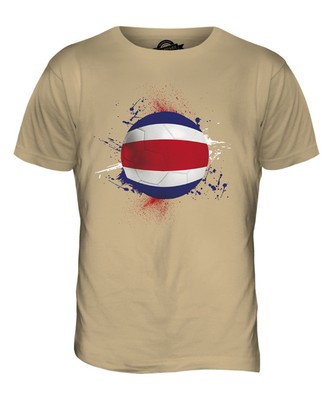COSTA RICA FUßBALL HERREN T-SHIRT TEE SHIRT XS S M L XL 2XL 3XL 4XL 5XL