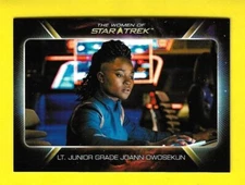 2021 Women of Star Trek Art and Images Base Expansion #95 Lt. Joann Owosekun