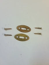CVA Hawken Sidelock  Muzzleloader Rifle Brass Escutcheons W/ Screws 