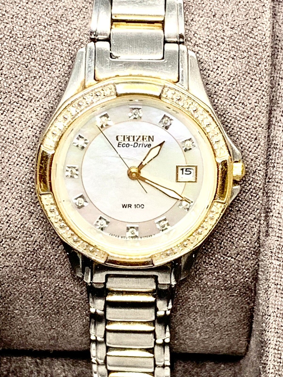 シチズンエコ・ドライブダイヤモンドウオッチEW1824-06W