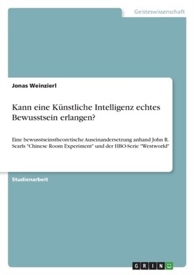Weinzierl - Kann eine Knstliche Intelligenz echtes Genusssein erlang - J555z