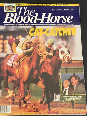 THE BLOOD-HORSE MAGAZINE-Nov 12, 1994 11th Breeders  Cup, Concern,Tabasco Cat