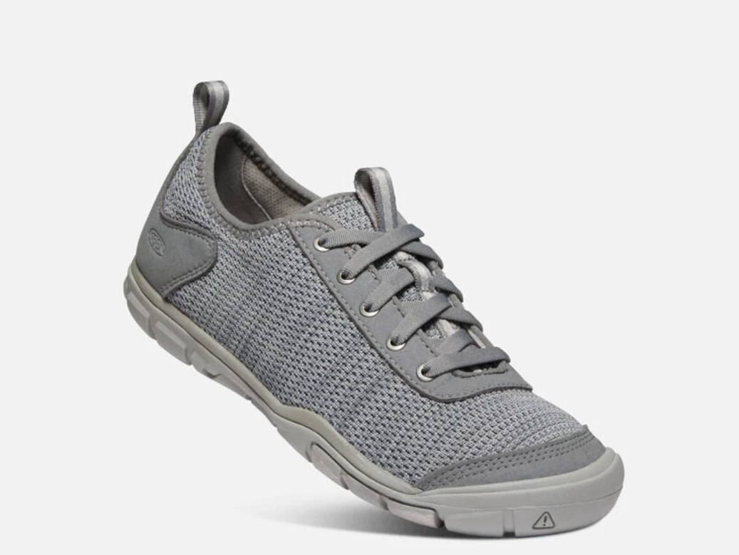 KEEN Womens Sz 5 M Hush Knit CNX Steel Grey Drizzle Sneaker