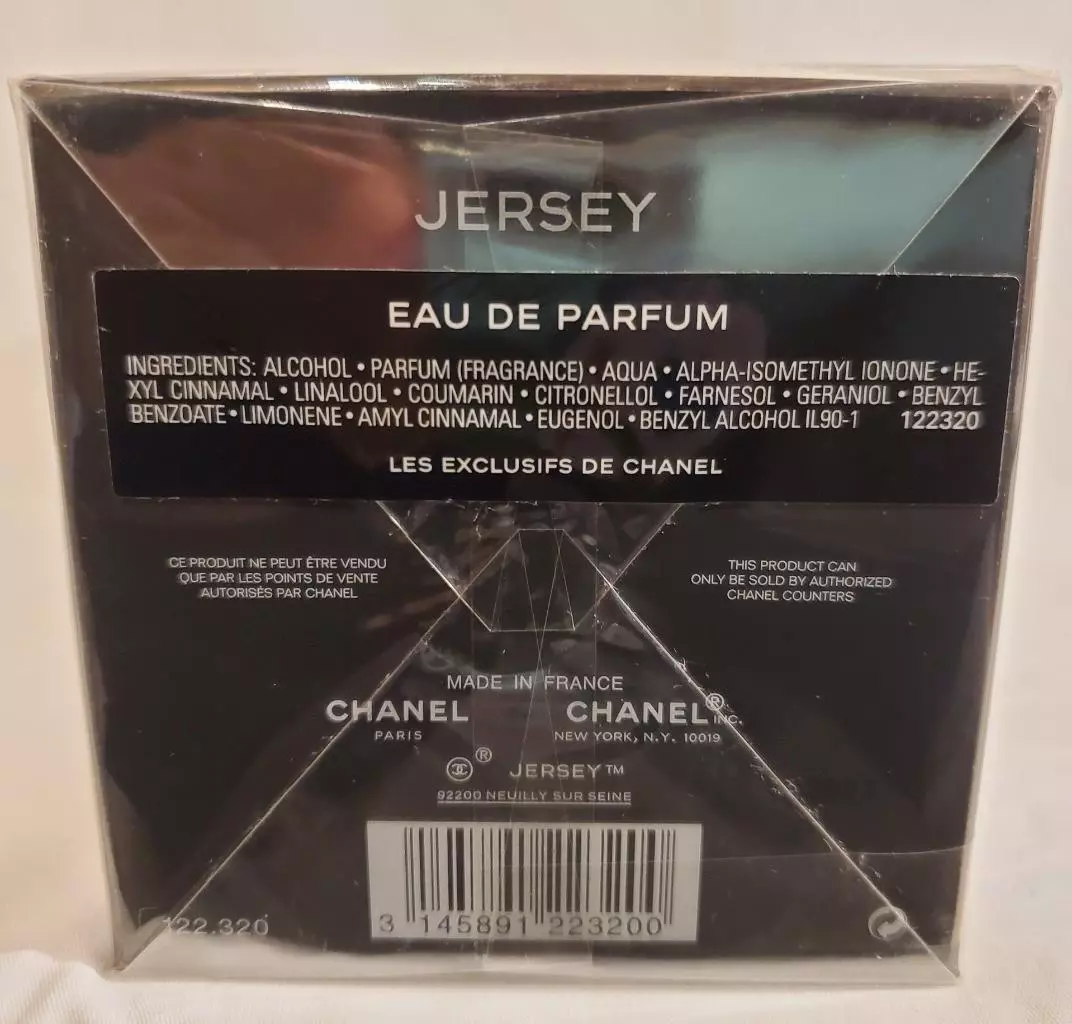 Les Exclusifs De CHANEL JERSEY EDP PERFUME HUGE 6.8oz 200ml RARE