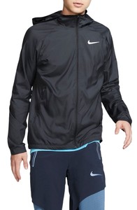 essential hooded running jacket