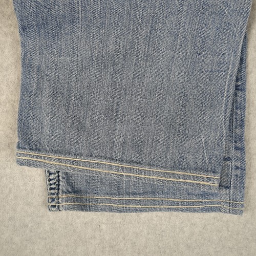 Silver Jeans Mens 33 x 24 Zac Relaxed Fit Boot Cut Denim After Market Hemmed - Picture 17 of 17