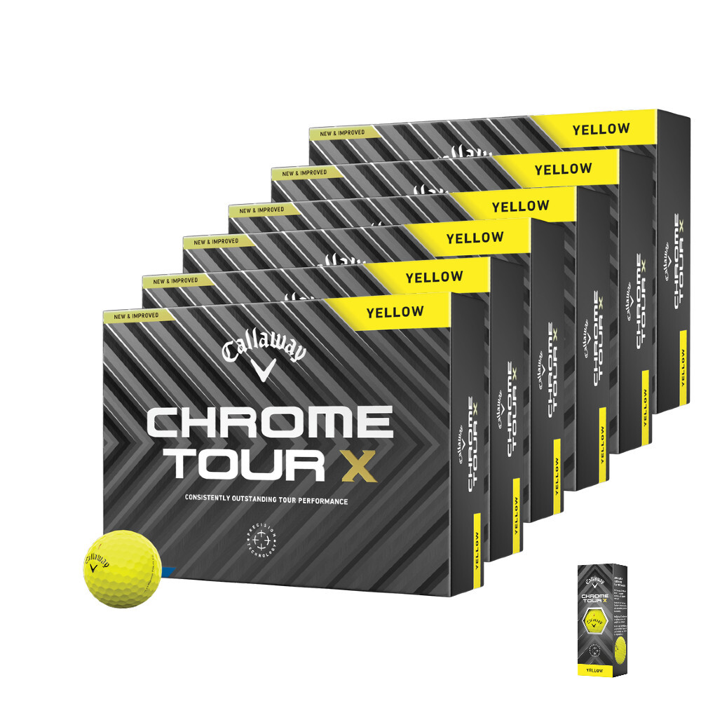 Callaway Chrome Tour 18個とChromeソフト6個 Callaway Chrome Tour 18個とChromeソフト6個 Chrome Tour Golf