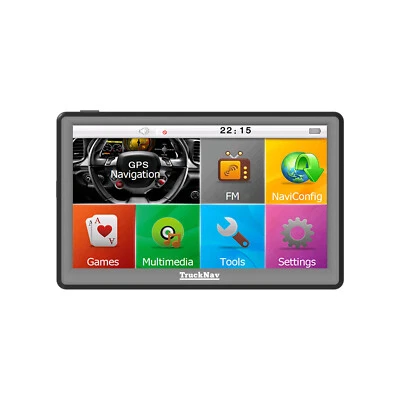 2025 New 700 Deluxe 7"TruckNavs Sat Nav+ 32gb SD Card UK-Europe Map 2025 Maps