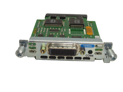 CISCO WIC-1T 1-PORT SERIAL WAN CARD, RS-232/RS-530/X.21/V.35/RS449 #GK9590