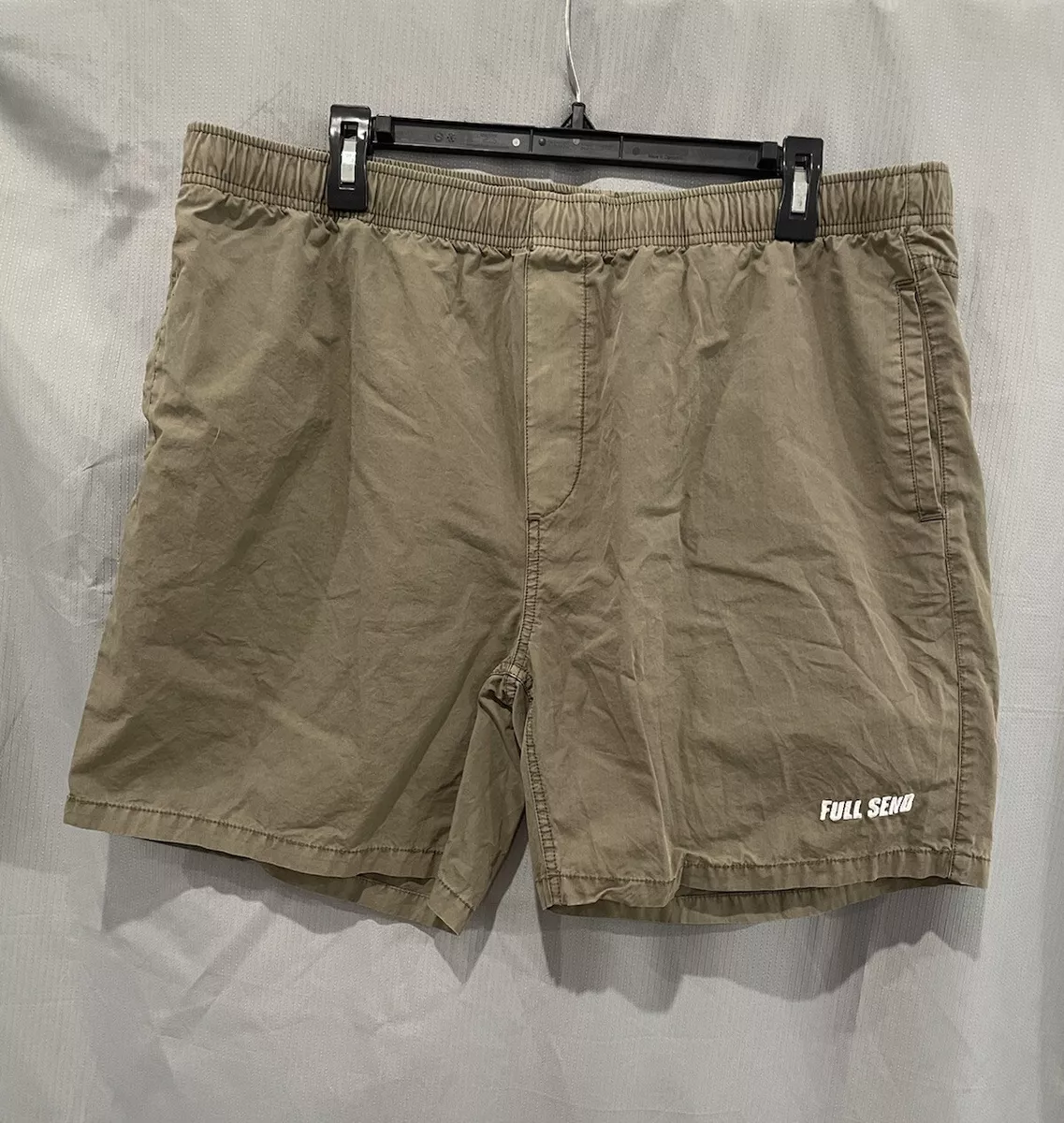 Full Send Shorts Mens Size 38 Nelk Boys Cotton Elastic Drawstring
