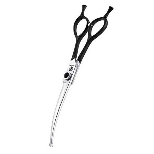 6.5" Downward Curved Dog Grooming Scissors Shears for Grooming Face 6.5 Inch