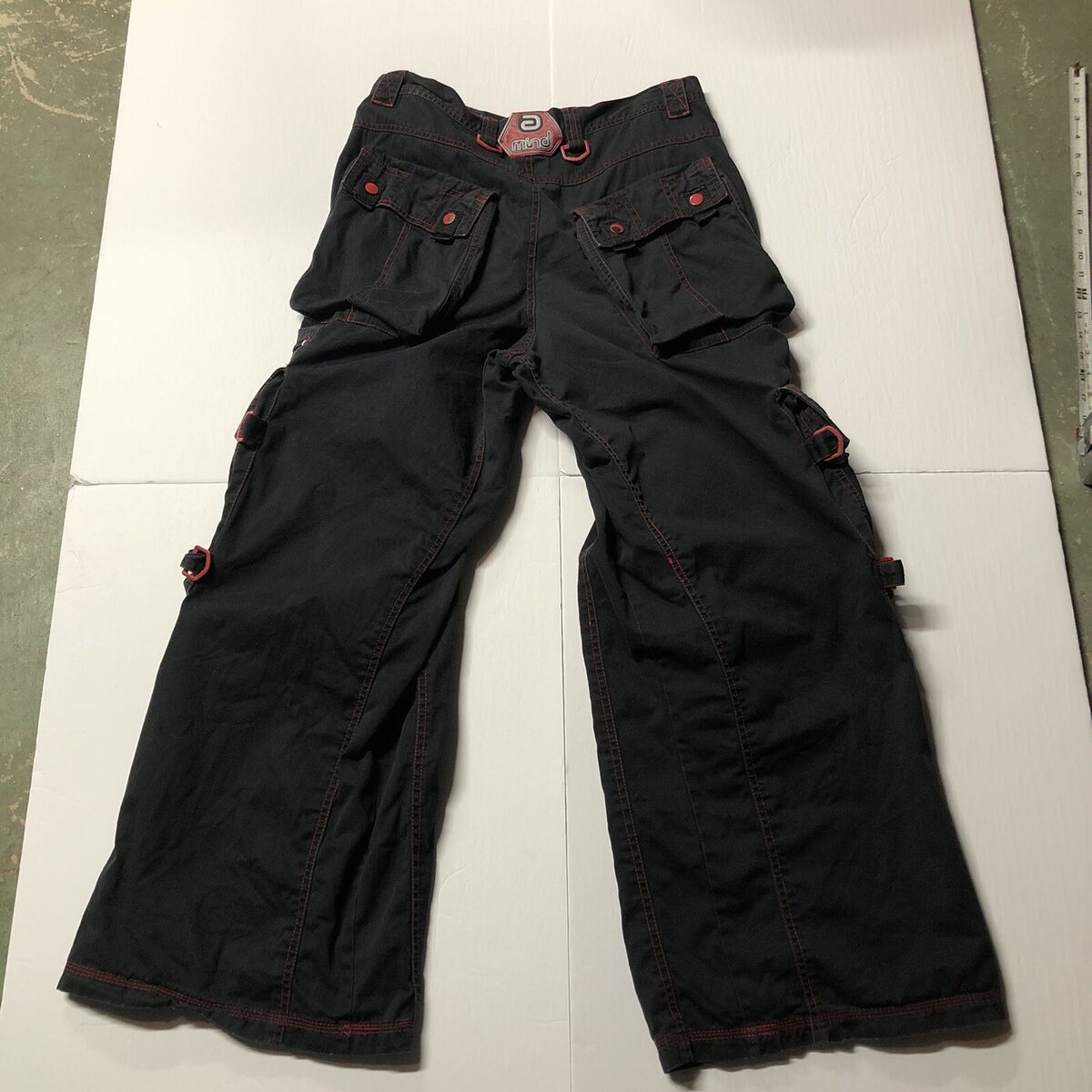 VTG Alteredmind Goth Rave Skater Emo Pants Men's Sz 32 VTG Alteredmind Goth Rave Skater Emo Pants Men's Sz 32