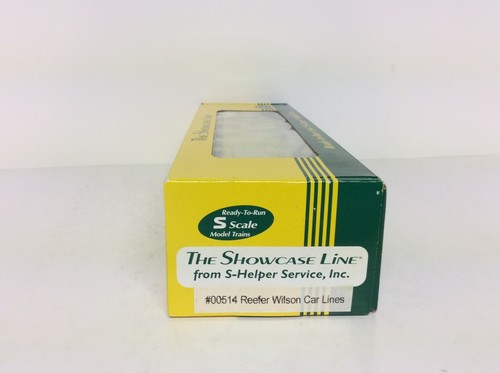 Showcase Line S-Helper#00514 Reefer Wilson Car Lines - Picture 2 of 2