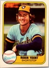 1981 Fleer #511 Robin Yount *NM*