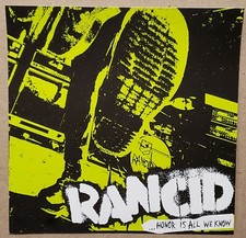 RANCID 2014 Honor Is All We Know PROMO STICKER