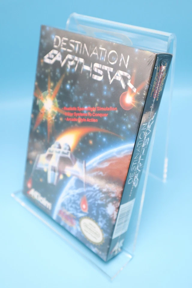 NEW & FACTORY SEALED NES Nintendo Game - DESTINATION EARTHSTAR -Authentic H-Seam - Image 3 of 4