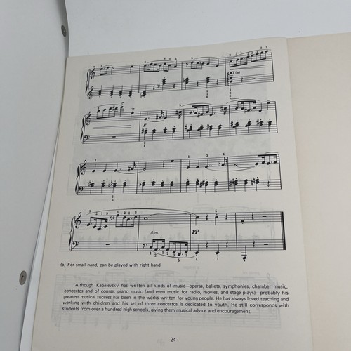Vtg Piano Music Lot - Virtuoso Pianist Book 1, Standard Duets, Bach, Kabalevsky - Picture 22 of 23