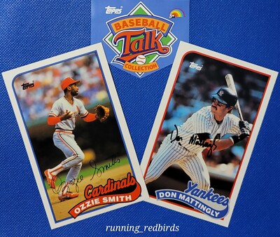 1989 LJN Topps Baseball Talk *Pick Your Player* - Talking Cards - 10+ Ship FREE!