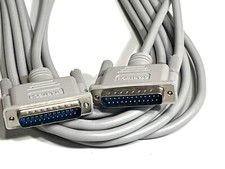 StarTech 20' DB 25 Pin Male to Male Straight Thru Cable