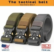 1.5  Magnetic Quick Release Buckle Nylon Webbing Military Tactical Belt