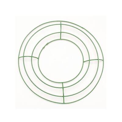 Metal Wreath Frame Metal Wreath Form Green Diameter Piece 