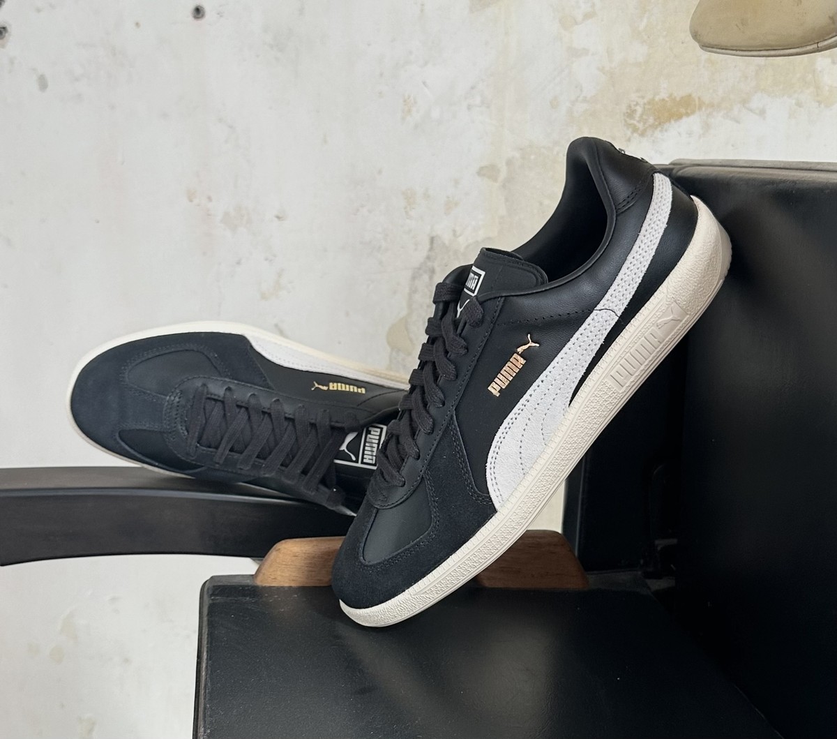 Puma Army Trainer Archive Schuhe (schwarz) | eBay