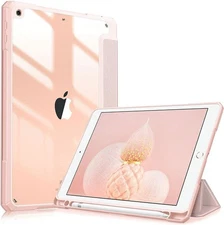 Hybrid Slim Case for iPad 6th / 5th Gen (9.7 Inch) Shockproof Clear Back Shell
