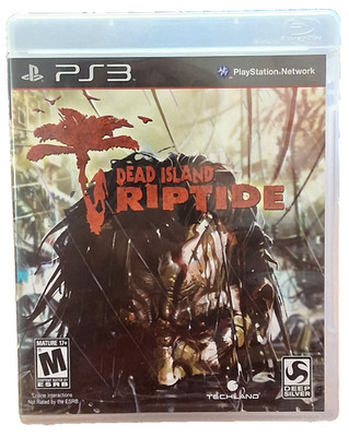 SONY PLAYSTATION 3 VIDEO GAME DEAD ISLAND RIPTIDE TECHLAND DEEP SILVER PS3