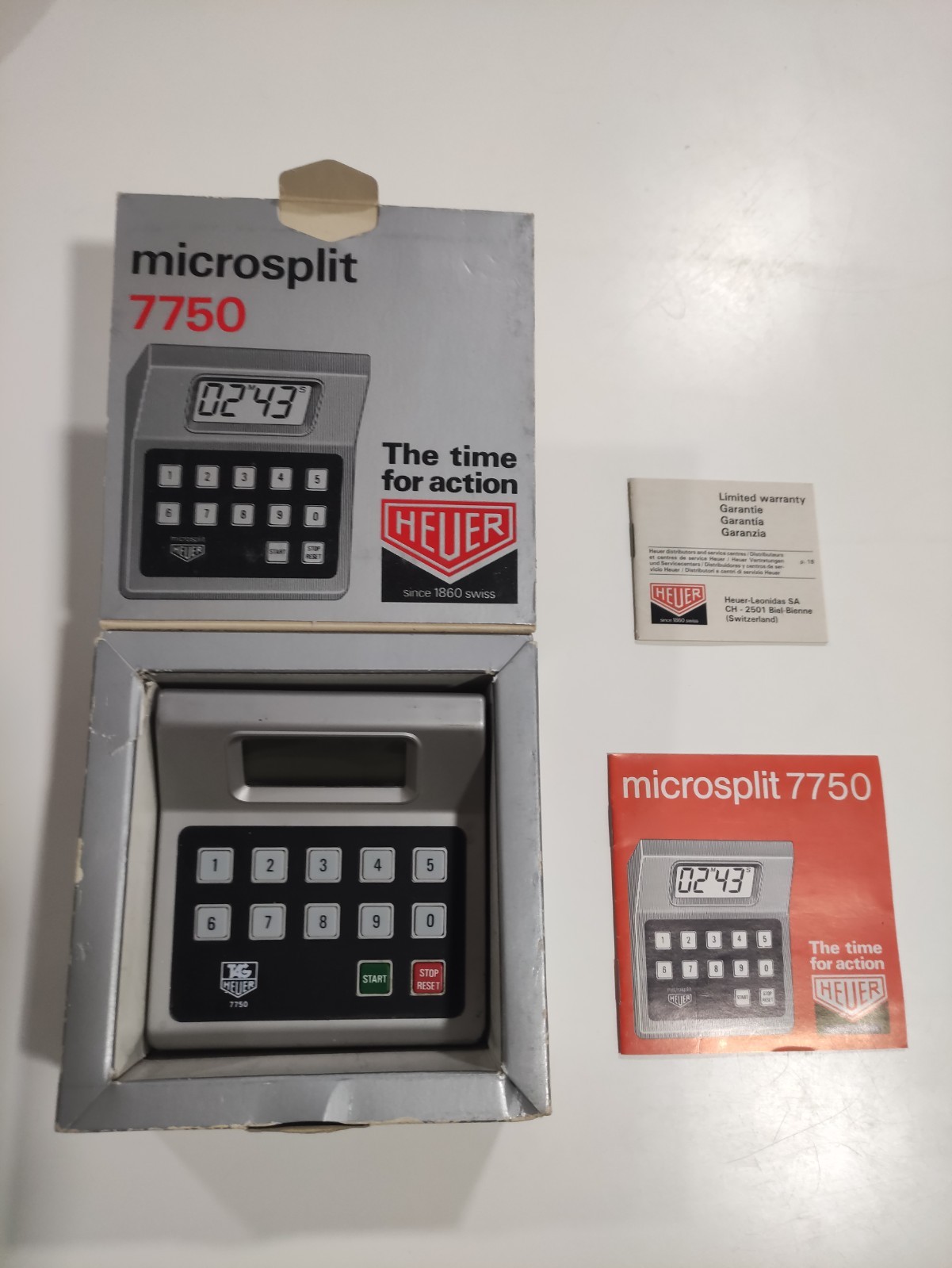 CRONOMETRO HEUER STOPWATCH MICROSPLIT STOPWATCH R… - image 3