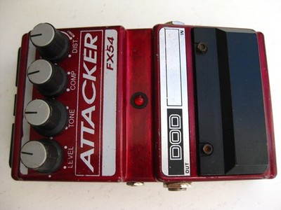 Vintage DOD FX54 Distortion / Compressor Guitar Effect Pedal USA