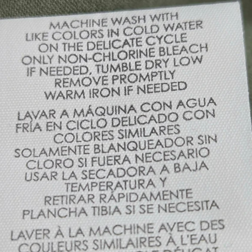 Cabi olivgrüne Baumwollhose mit Reißverschluss und elastischem Saum Größe 4 - Bild 10 von 10